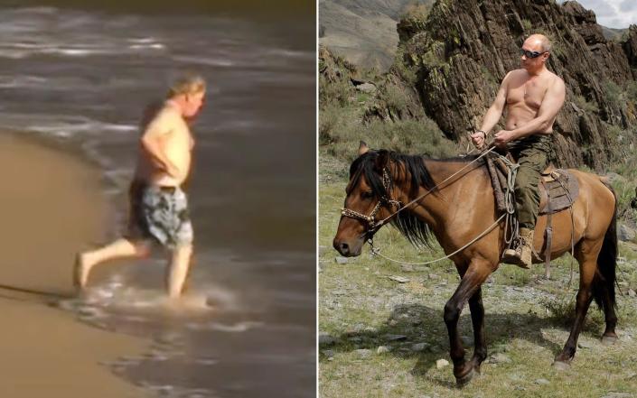 Vladimir Putin: Topless Boris Johnson and Justin Trudeau would be ‘disgusting sight’