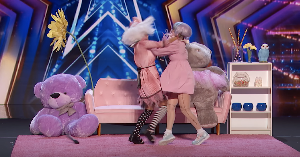 Welcome to the dollhouse: Creepy celebrity sisters pull off the ultimate ‘AGT’ prank