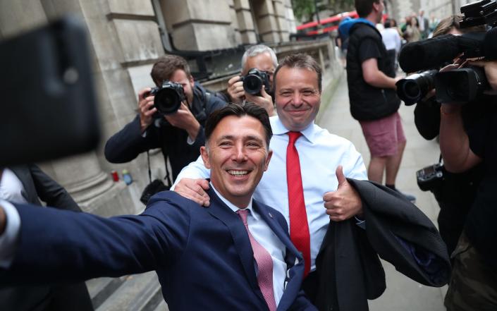 What Arron Banks and ‘the Bad Boys of Brexit’ did next: joining up for election fight in New Zealand