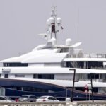 Yacht of wealthiest Russian oligarch docked in haven Dubai