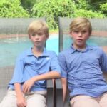 10-year-old twins help rescue dad from drowning