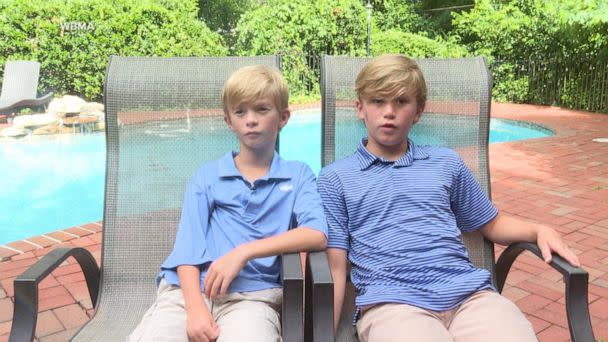 10-year-old twins help rescue dad from drowning