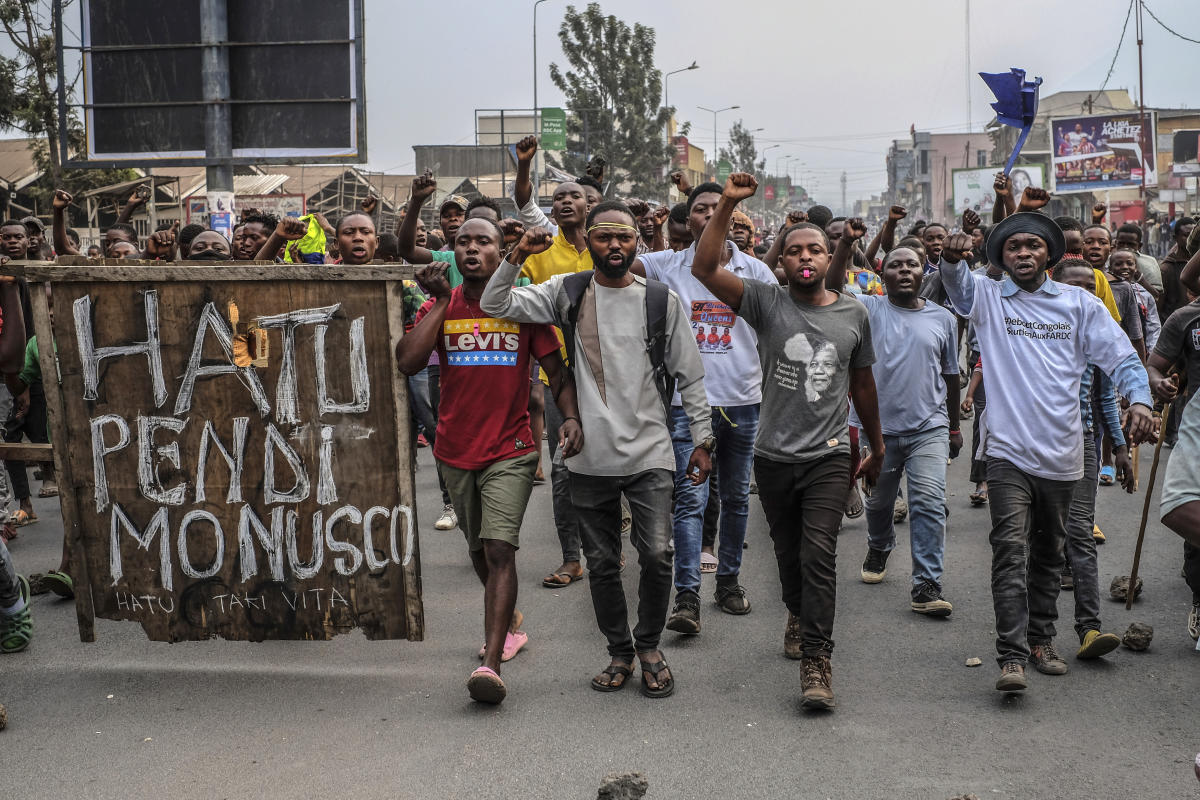 15 killed, 50 injured in anti-UN protests in Congo’s east