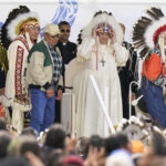 A #toosoon moment? Pope in headdress draws mixed response