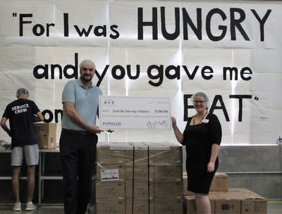 ACE Cash Express Raises ,987 Providing 33,280 Meals for Children in Need