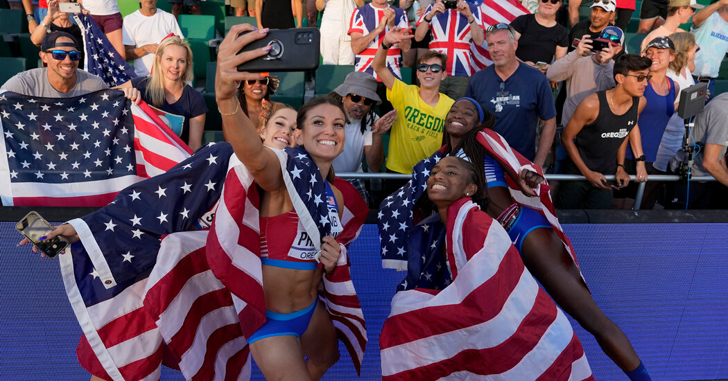 American Track Athletes Showed Up. Did American Fans?