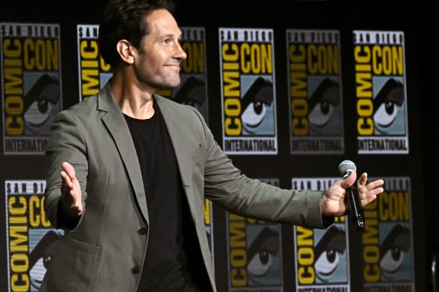 ‘Ant-Man And The Wasp: Quantumania’: Paul Rudd, Kathryn Newton, Evangeline Lilly, Jonathan Majors & Director Peyton Reed Tease Marvel Pic – Comic-Con