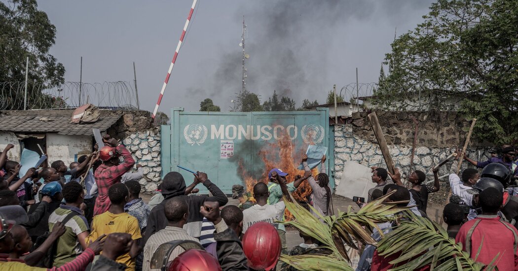 Anti-U.N. Protests in Congo Leave 15 Dead, Including 3 Peacekeepers