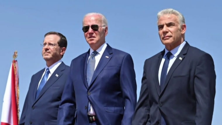 Biden meets with Israeli leaders amid unsettled political climate