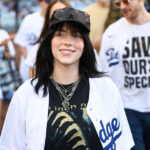 Billie Eilish dances to her own song, ‘Bad Guy,’ at Dodgers game