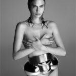 Cara Delevingne Goes Topless and Says ‘It’s All of Our Jobs’ to Fight for Women’s and Trans Rights