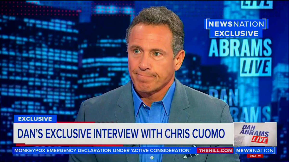 Chris Cuomo regrets the impact his situation has had on his family: ‘Didn’t think about it at the time’