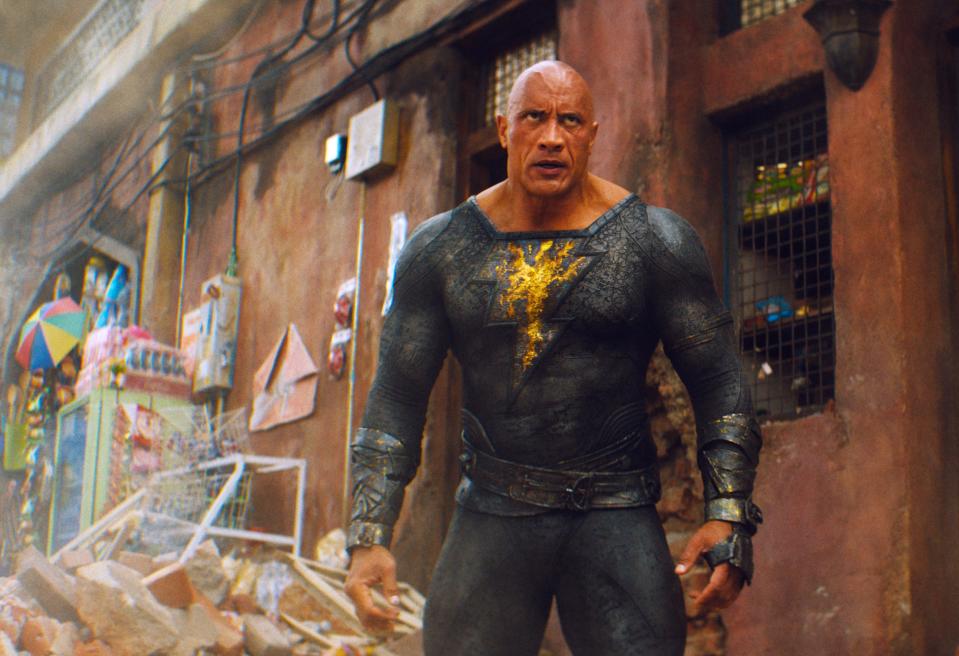 Dwayne Johnson says ‘Black Adam’ has the ‘most raging and violent’ action he’s done yet