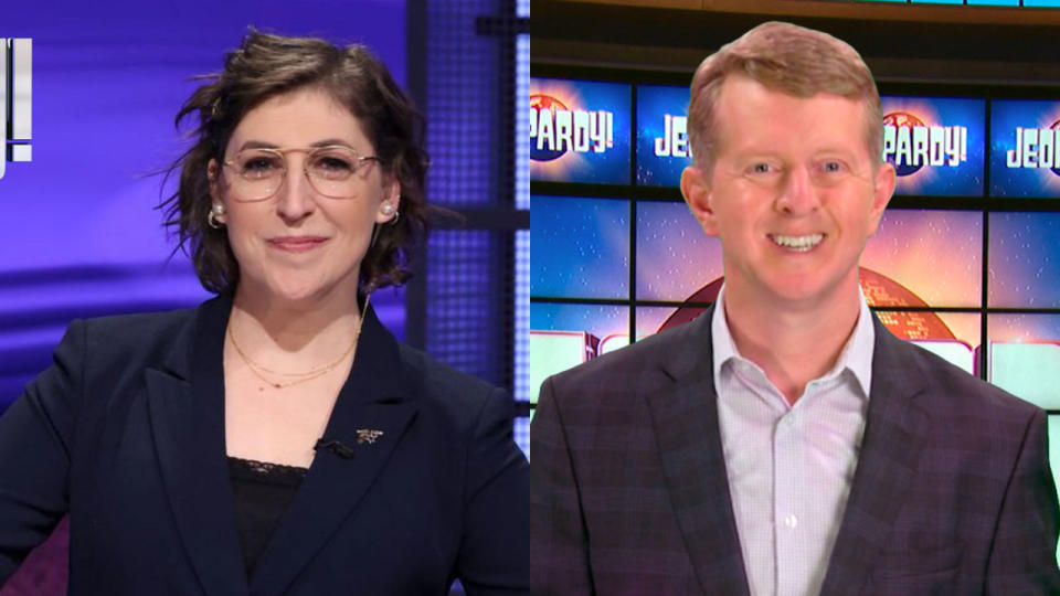 How permanent ‘Jeopardy!’ hosts Mayim Bialik and Ken Jennings will split the role in expanded new season