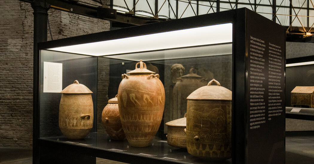 In Rome, a New Museum for Recovered Treasures Before They Return Home