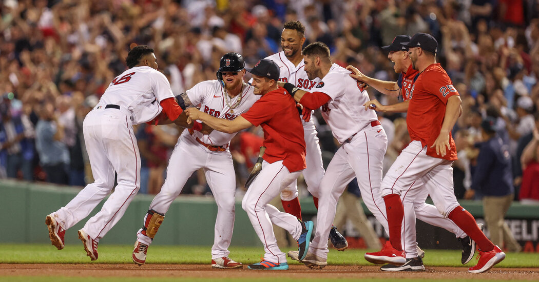 In Spite of Pitching Woes, the Red Sox Keep Swinging