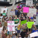 Indiana abortion debate draws protest crowds, vice president