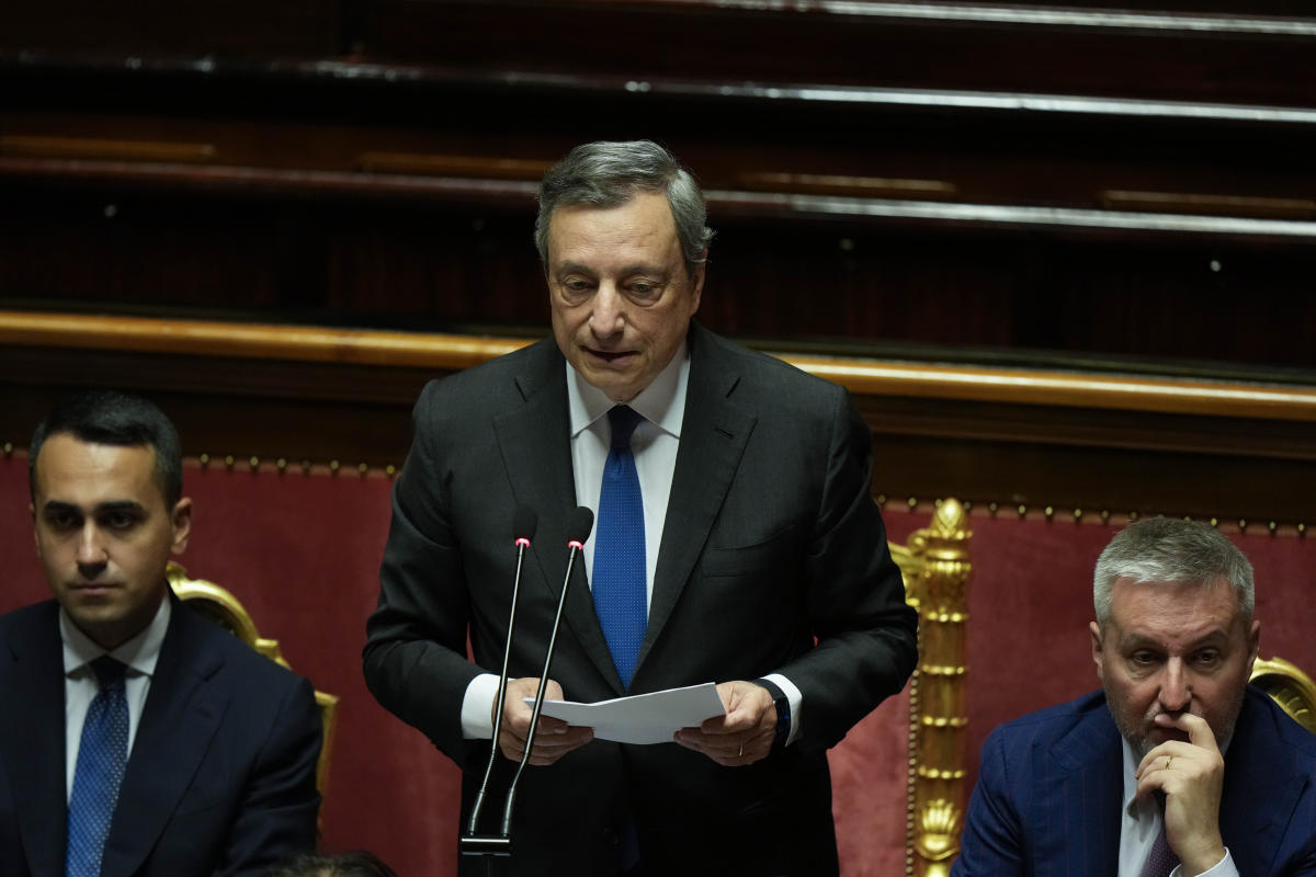 Italy’s premier sets conditions to remain in office