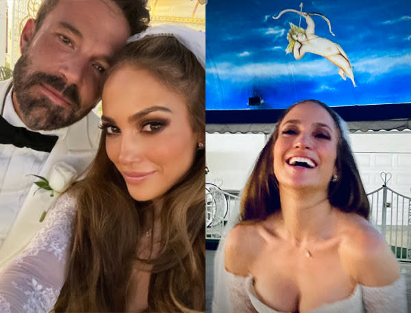 Jennifer Lopez shares wedding photo as she confirms she and Ben Affleck are married: ‘We did it’