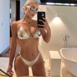 Kim Kardashian Models Sexy New SKIMS Swimwear Drop