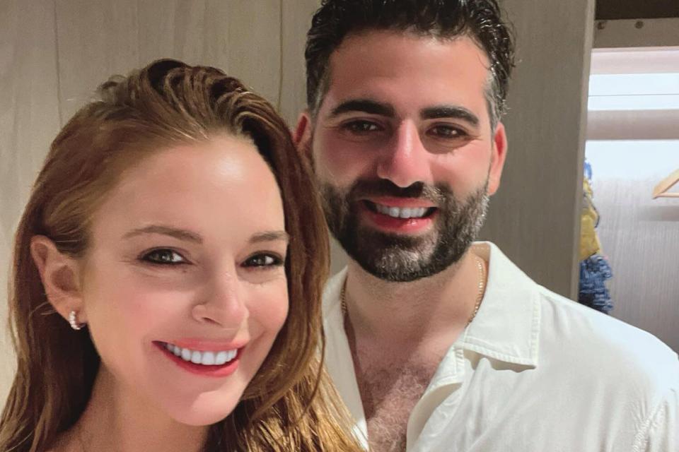 Lindsay Lohan Calls Fiancé Bader Shammas Her ‘Husband’: ‘Luckiest Woman in the World’