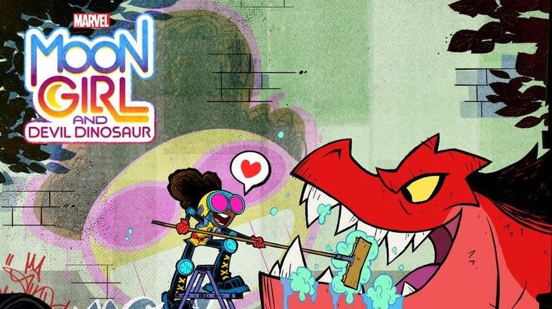 Marvel’s Moon Girl show gets a very cute first-look clip and a very stacked guest cast