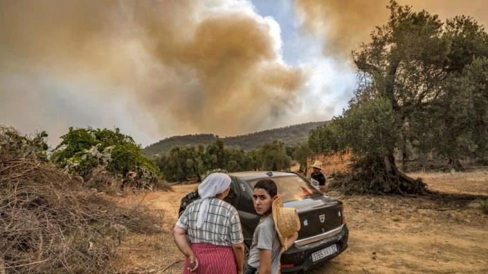 Morocco wildfires: Toxic smoke and raging blazes