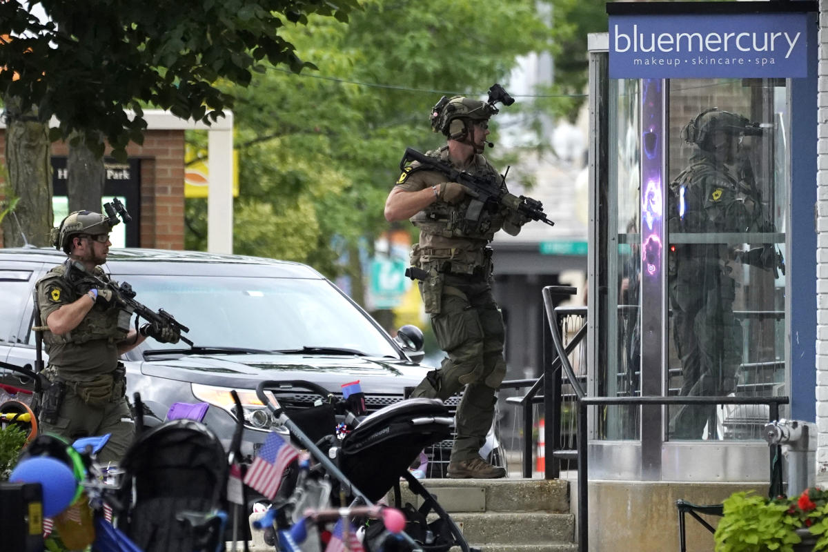 Police find man suspected in shooting at Chicago-area parade