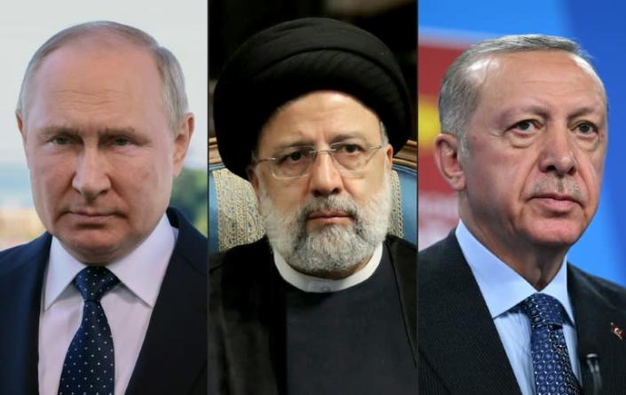 Putin in Iran for Syria summit overshadowed by Ukraine war