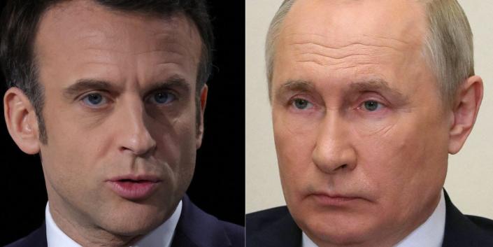 Rare video shows France’s Macron trying to talk Putin down from invading Ukraine. 4 days later, he attacked.