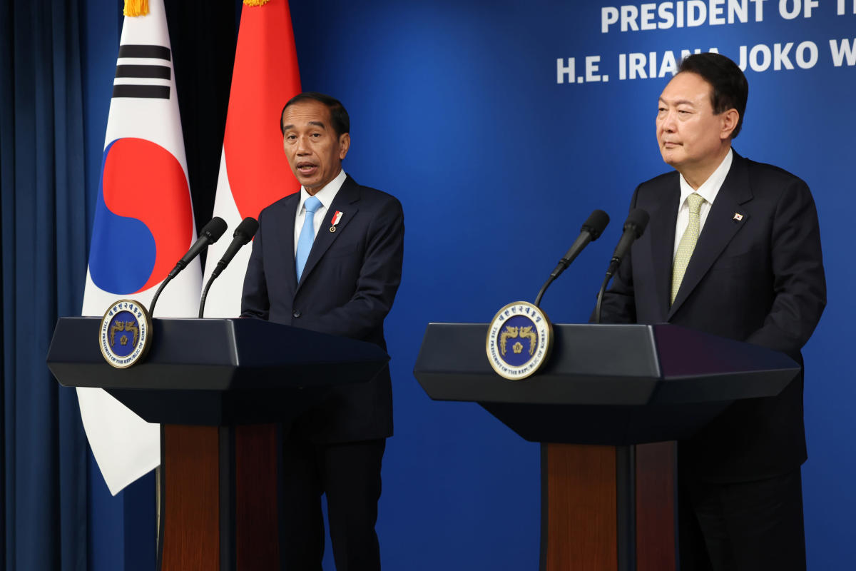 S. Korean, Indonesian leaders agree to boost economic ties