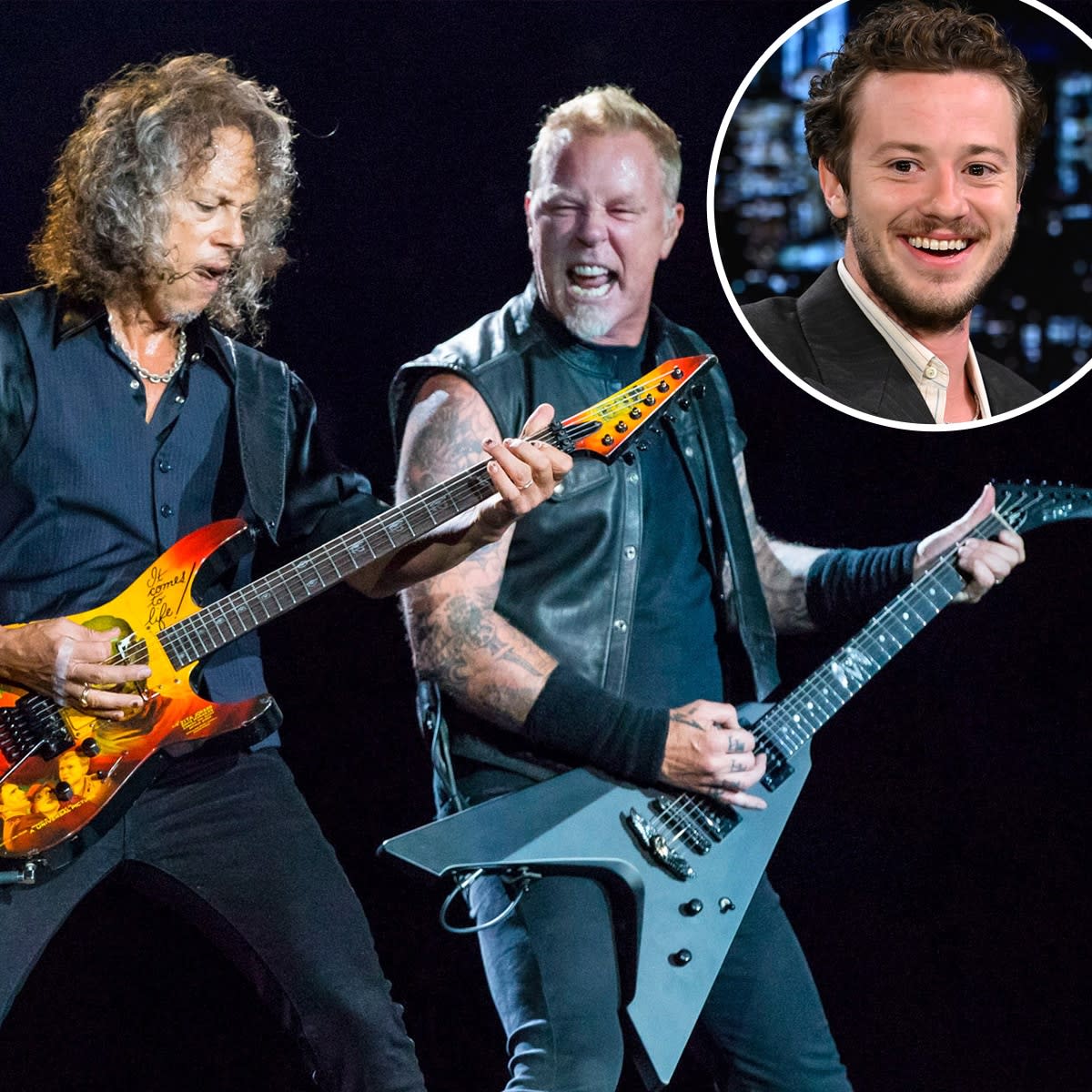 See Stranger Things ’ Joseph Quinn Meet Metallica—and Jam Out to “Master of Puppets” With the Band