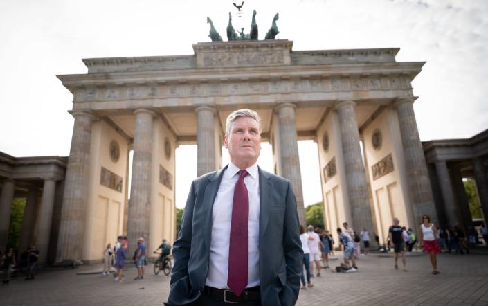 Sir Keir Starmer and Olaf Scholz meet in Berlin to talk Brexit and Ukraine