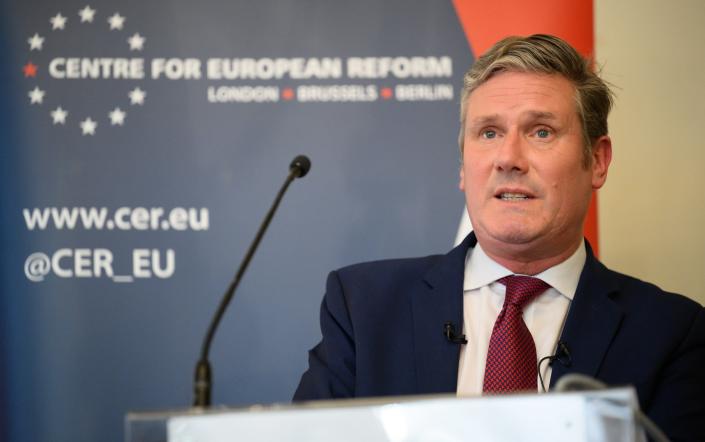 Sir Keir Starmer clashes with Labour over Brexit