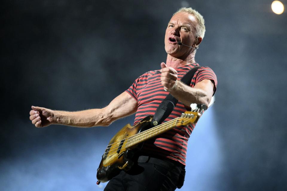 Sting warns of threats to democracy during Warsaw concert 