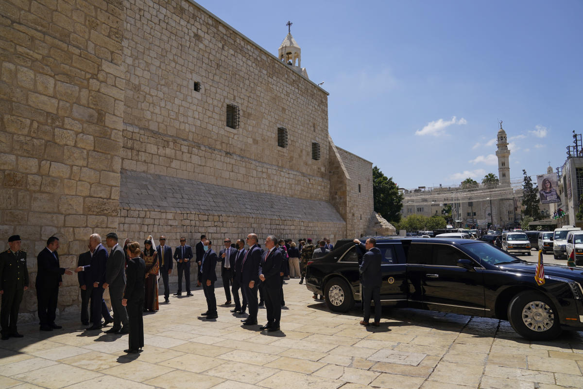 The Latest: Hamas rejects Biden’s sympathy for Palestinians