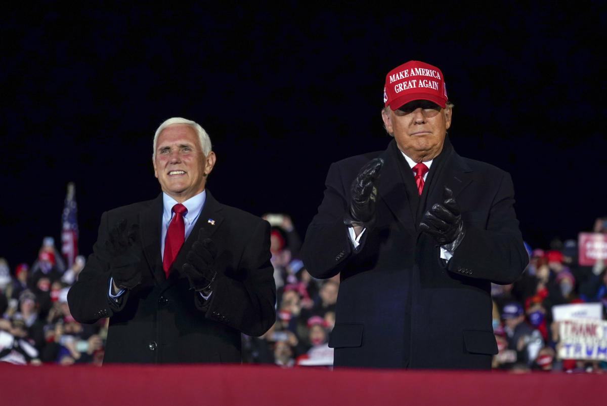 Trump, Pence rivalry intensifies as they consider 2024 runs