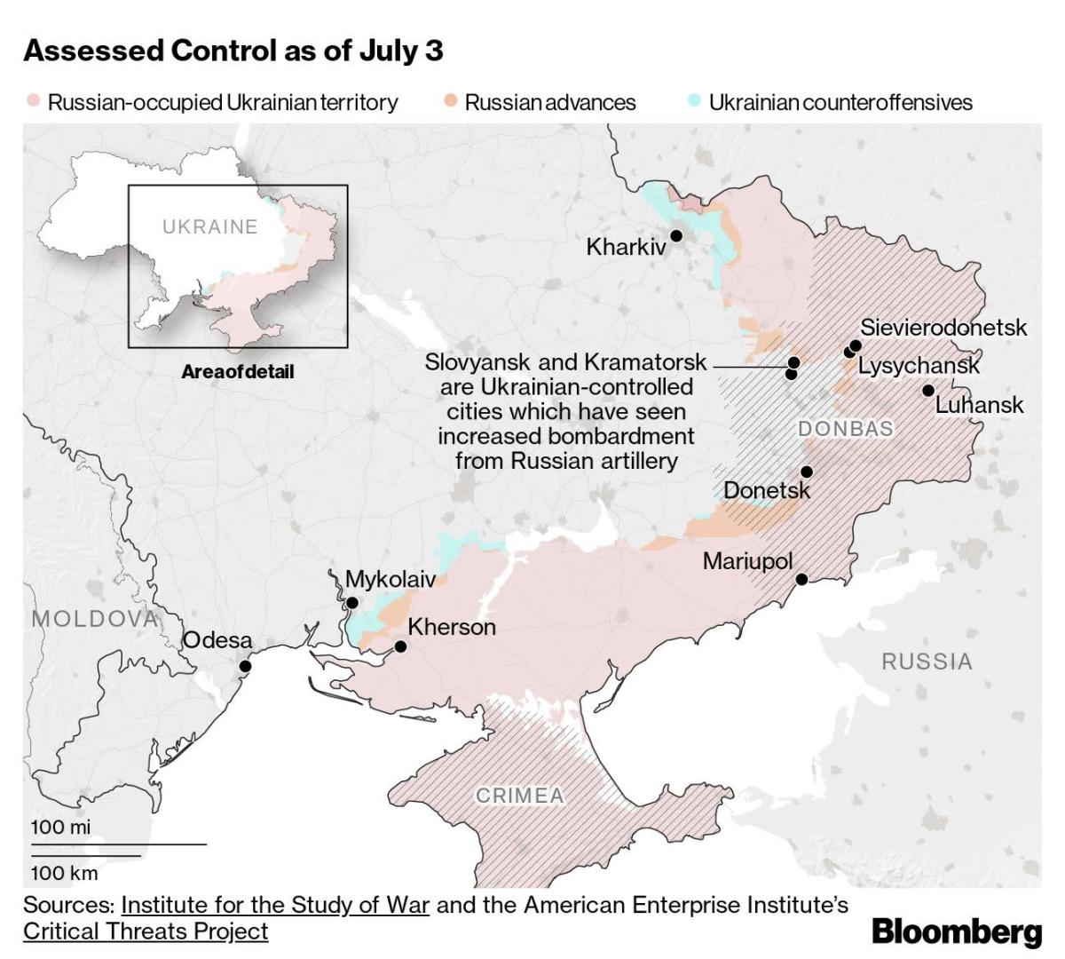 Ukraine Latest: Russian Price Cap Mulled as Gas Extends Rally