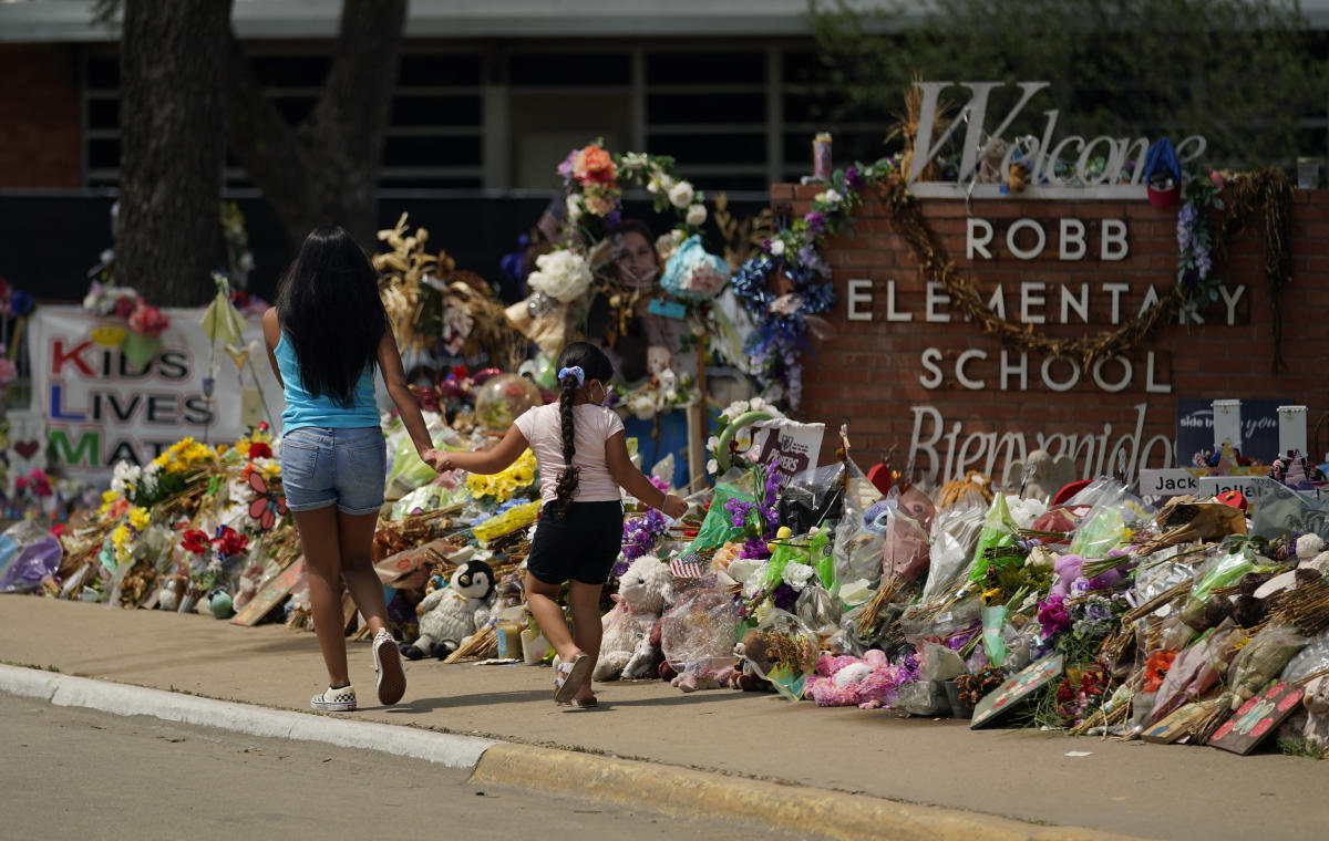 Uvalde’s new anguish: Video shows police waiting in school