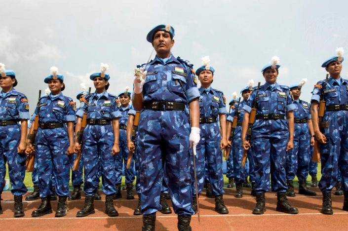 Why men overwhelmingly wear the UN’s blue helmets – a former US ambassador explains why decades of recruiting women peacekeepers has had little effect