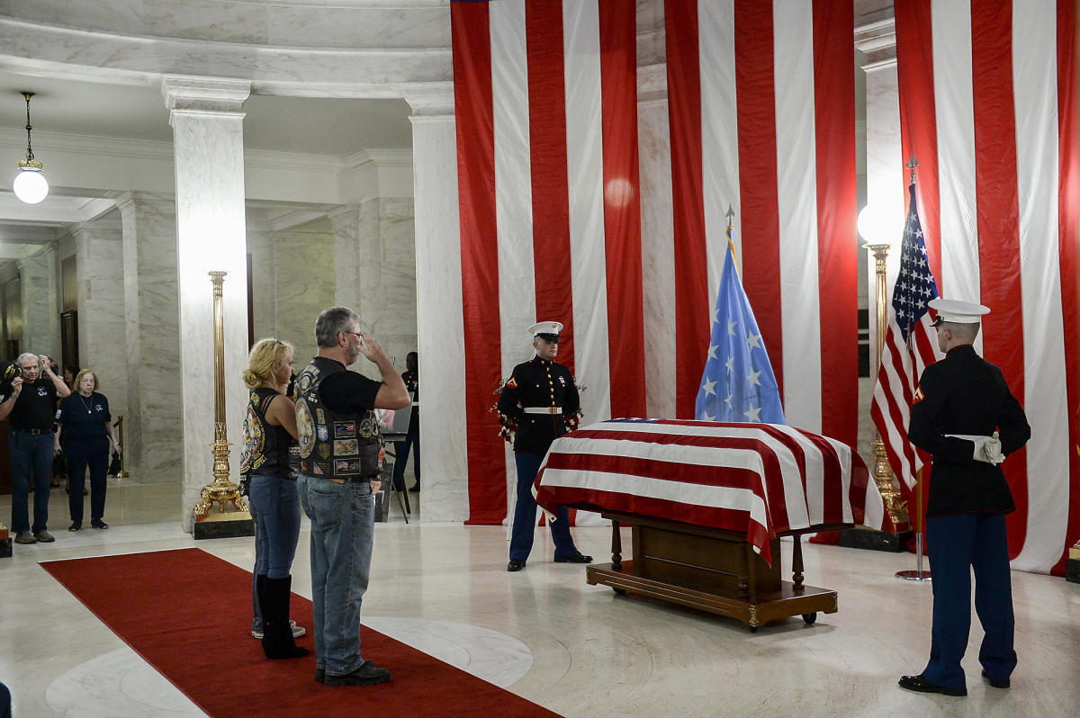 WWII Medal of Honor recipient to lie in state at US Capitol