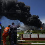 17 missing, 121 hurt, 1 dead in fire at Cuban oil facility