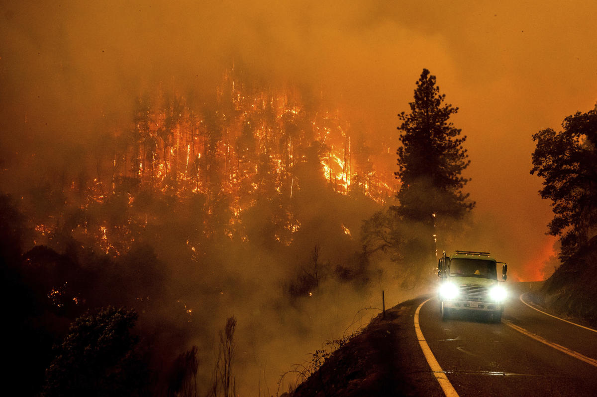 2 bodies found in burned vehicle in California wildfire zone