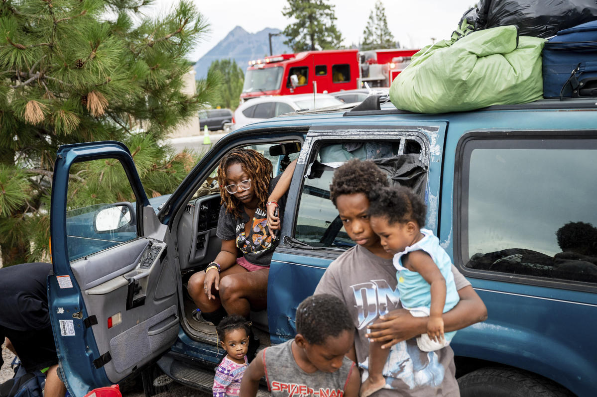 2 found dead in charred car within California wildfire zone