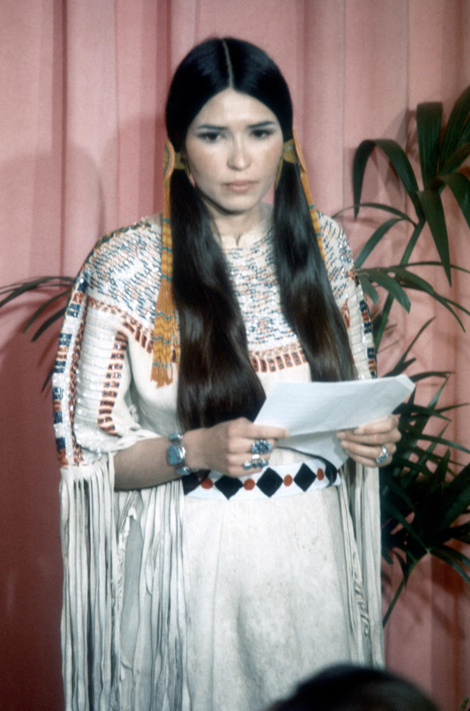 Academy apologizes to Sacheen Littlefeather 50 years after she was booed declining Marlon Brando’s Oscar