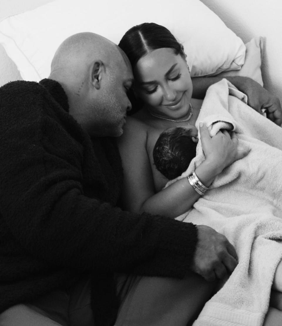 Adrienne Bailon and Husband Israel Houghton Welcome First Baby, Son Ever James