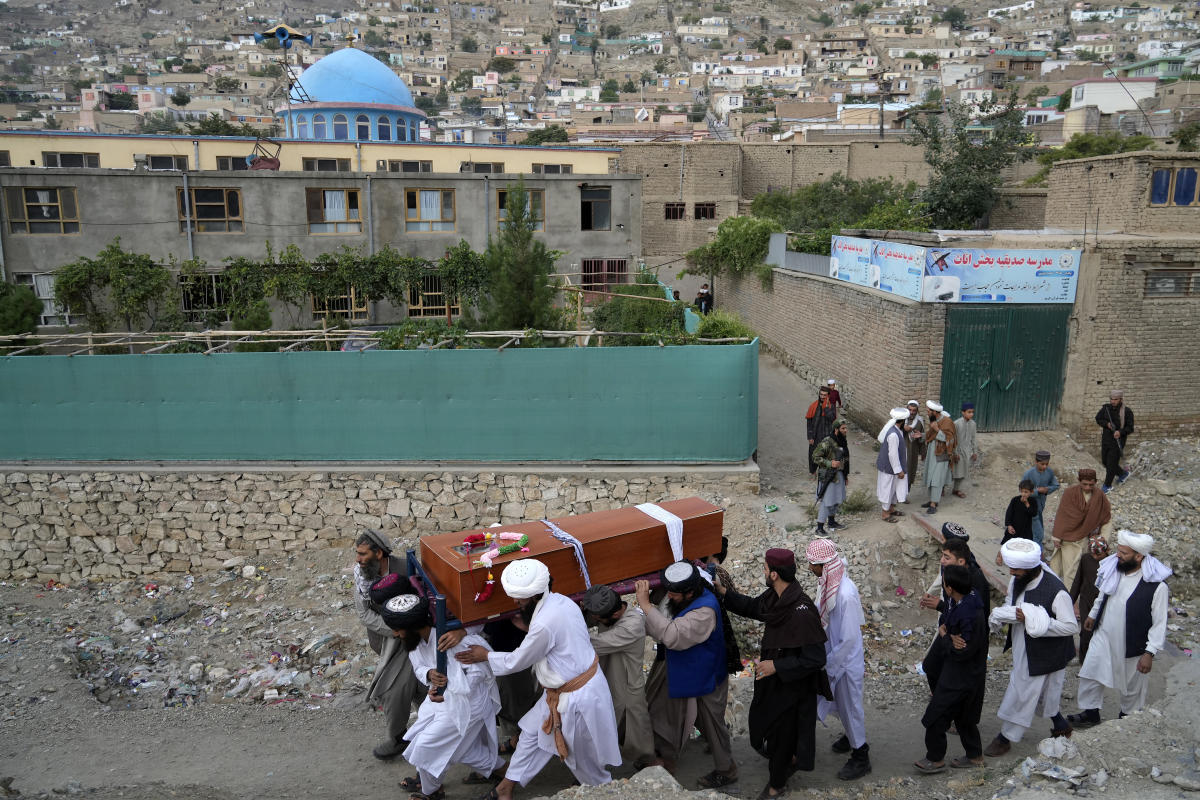 Bombing at Kabul mosque kills 10, including prominent cleric