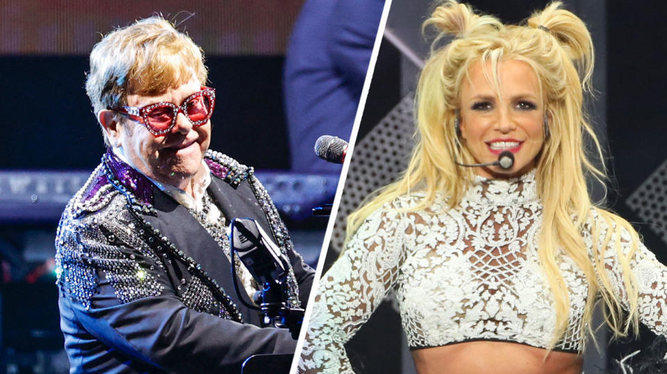 Britney Spears ‘overwhelmed’ and wishes she was ‘fearless’ as Sir Elton John duet is released