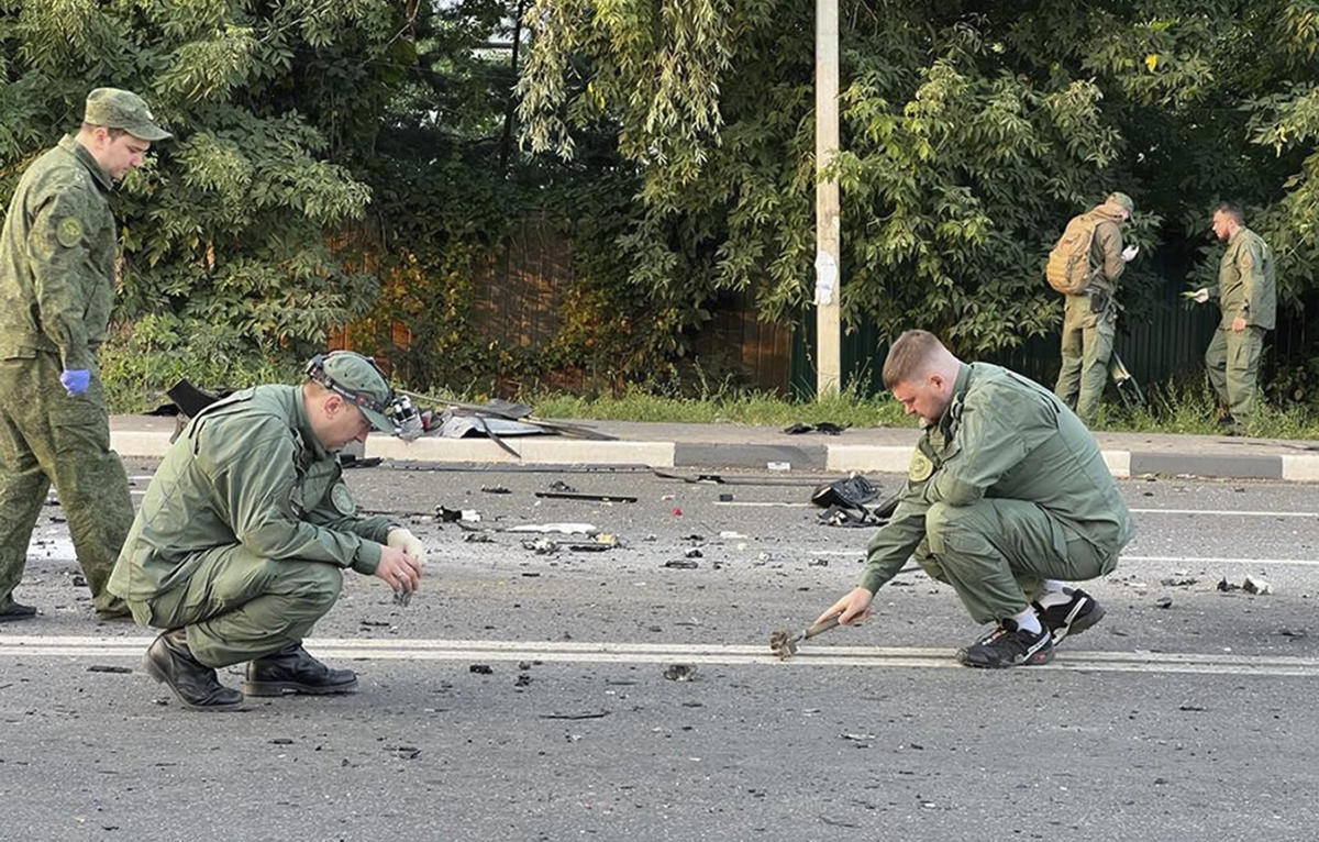 Car blast kills daughter of Russian known as ‘Putin’s brain’