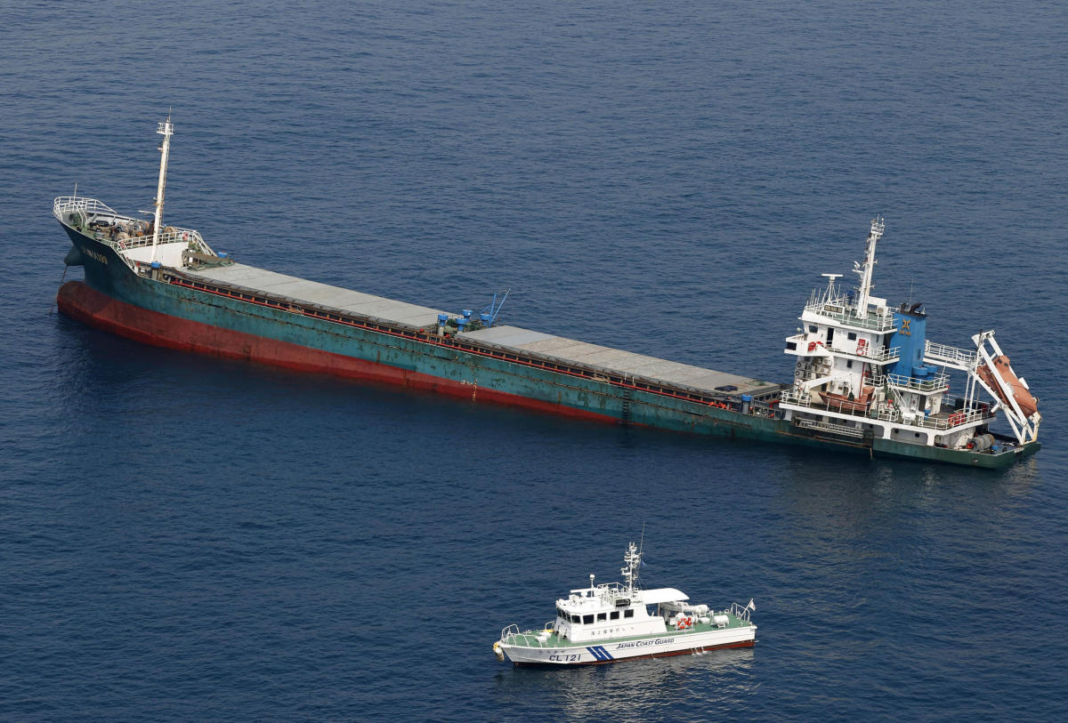 Chemical tanker, cargo ship crash near southwestern Japan